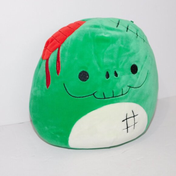 Kellytoy Squishmallows 8"  Zachary the Zombie Green Bleeding Monster Plush - Picture 3 of 11